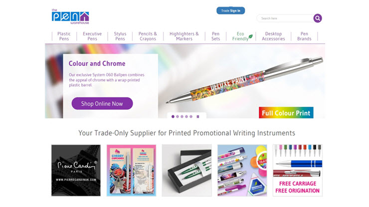 New Pens.co.uk Site Now Live