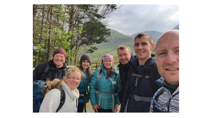 Chris of Recognition Express Takes on Mountain Challenge