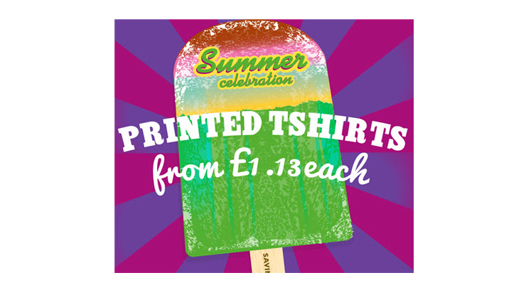 T-Shirt Summer Offer from Ram Branding